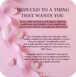 Sorce Reduced to A Thing That Wants You  (Special Order Collection) EDP Decant