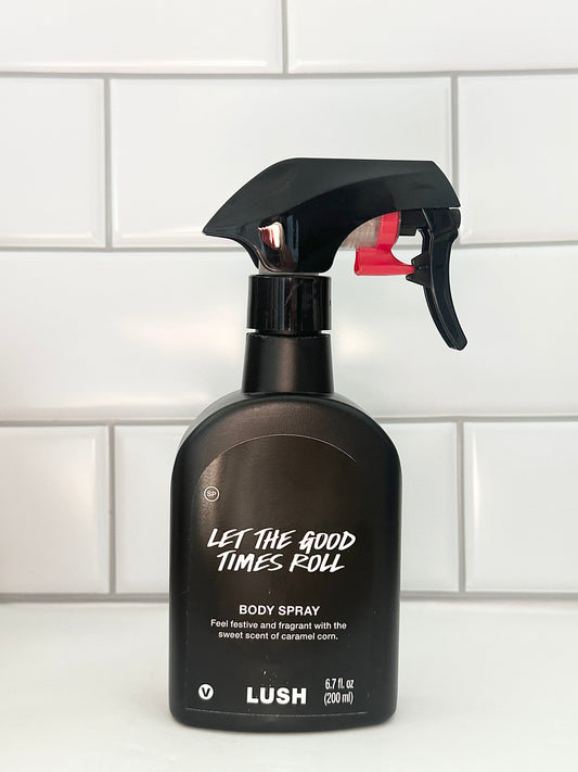 Lush Let The Good Times Roll Body Spray Decant