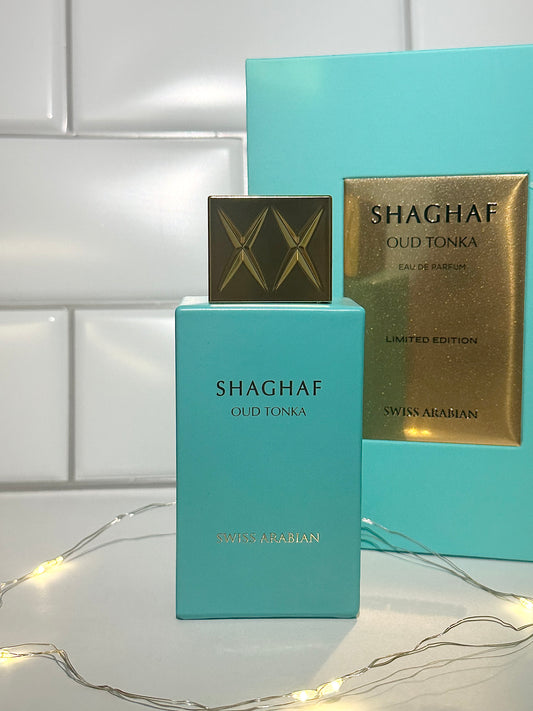 Shagaf Oud Tonka Swiss Arabian EDP Decant - Dupe to Velvet Tonka BDK